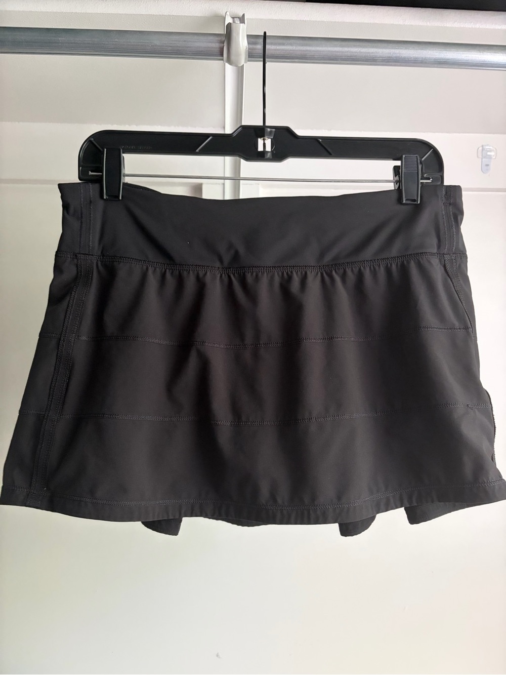 Lululemon Black Pace Rival Skirt (8)